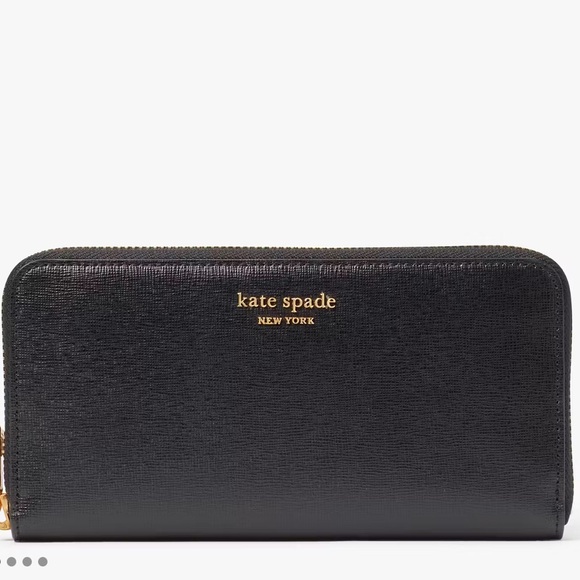Kate Spade Zip-Around Wallet in Bikini Pink - Picture 5 of 5